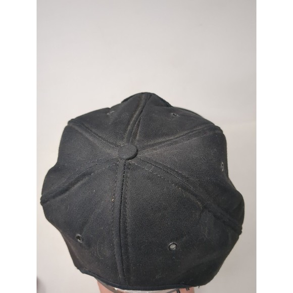 Cat Lift Trucks Patch Baseball Hat Cap Snapback Made In USA Caterpillar VTG 80s - Picture 6 of 10